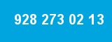 928 273 02 13 928 273 02 13